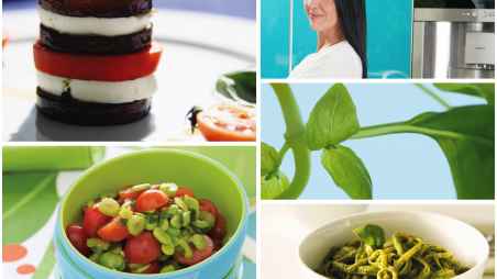 Mucho sabor con albahaca