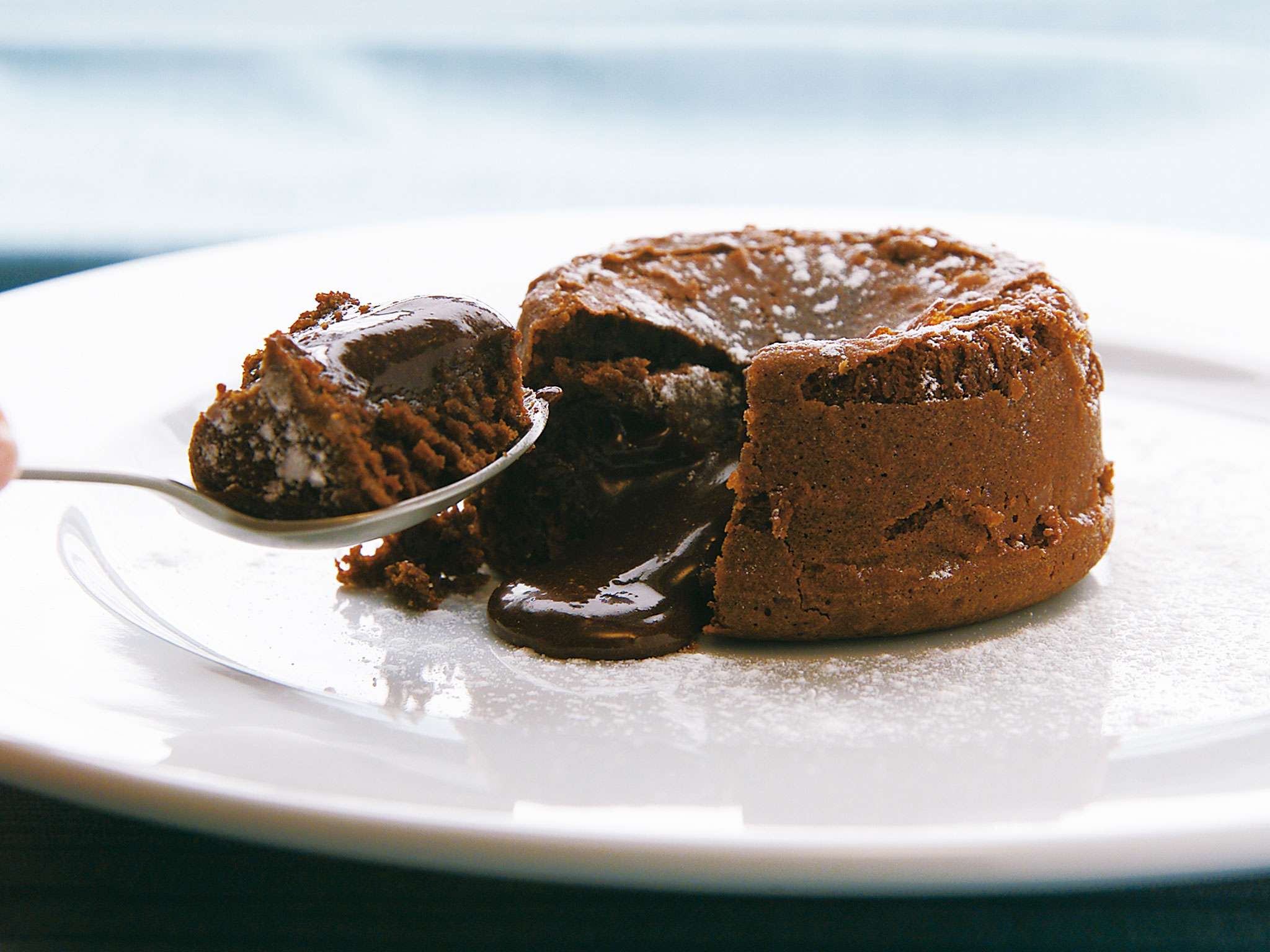 Torta llorona de chocolate