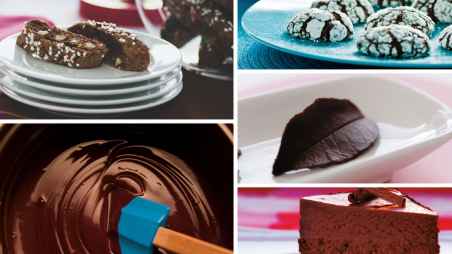 Postres con chocolate