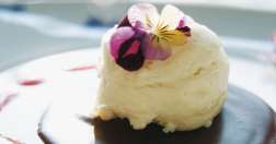 Mousse de chocolate blanco