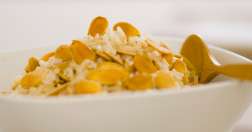 Arroz con almendras