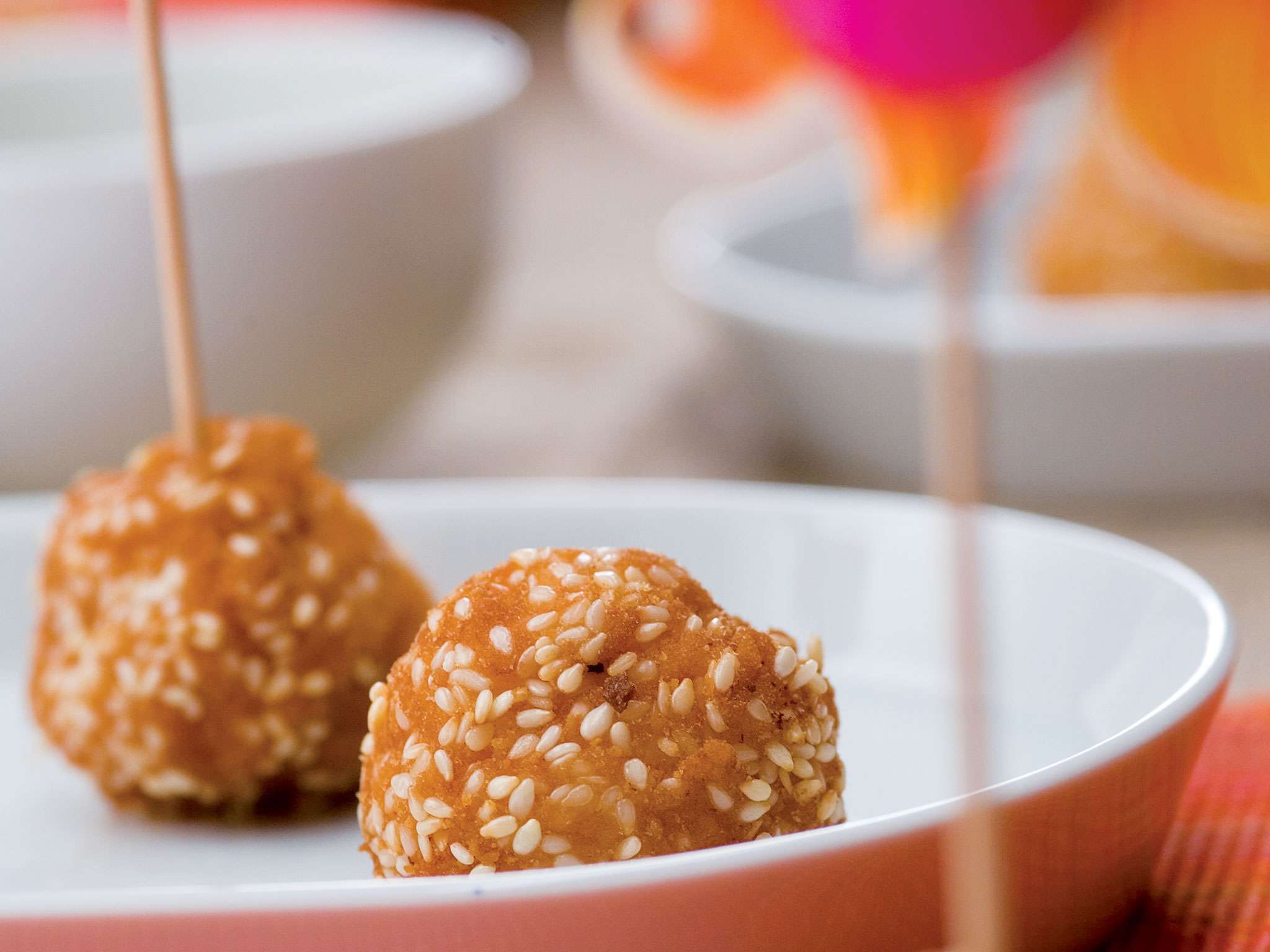 Croquetas de camarones