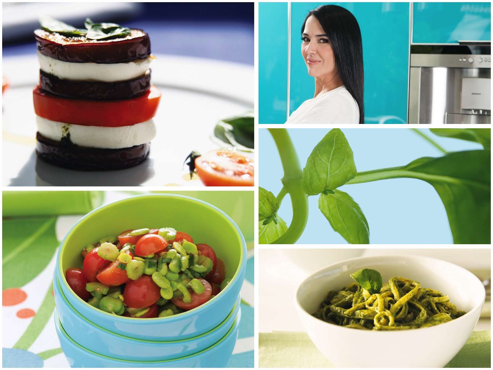 Mucho sabor con albahaca