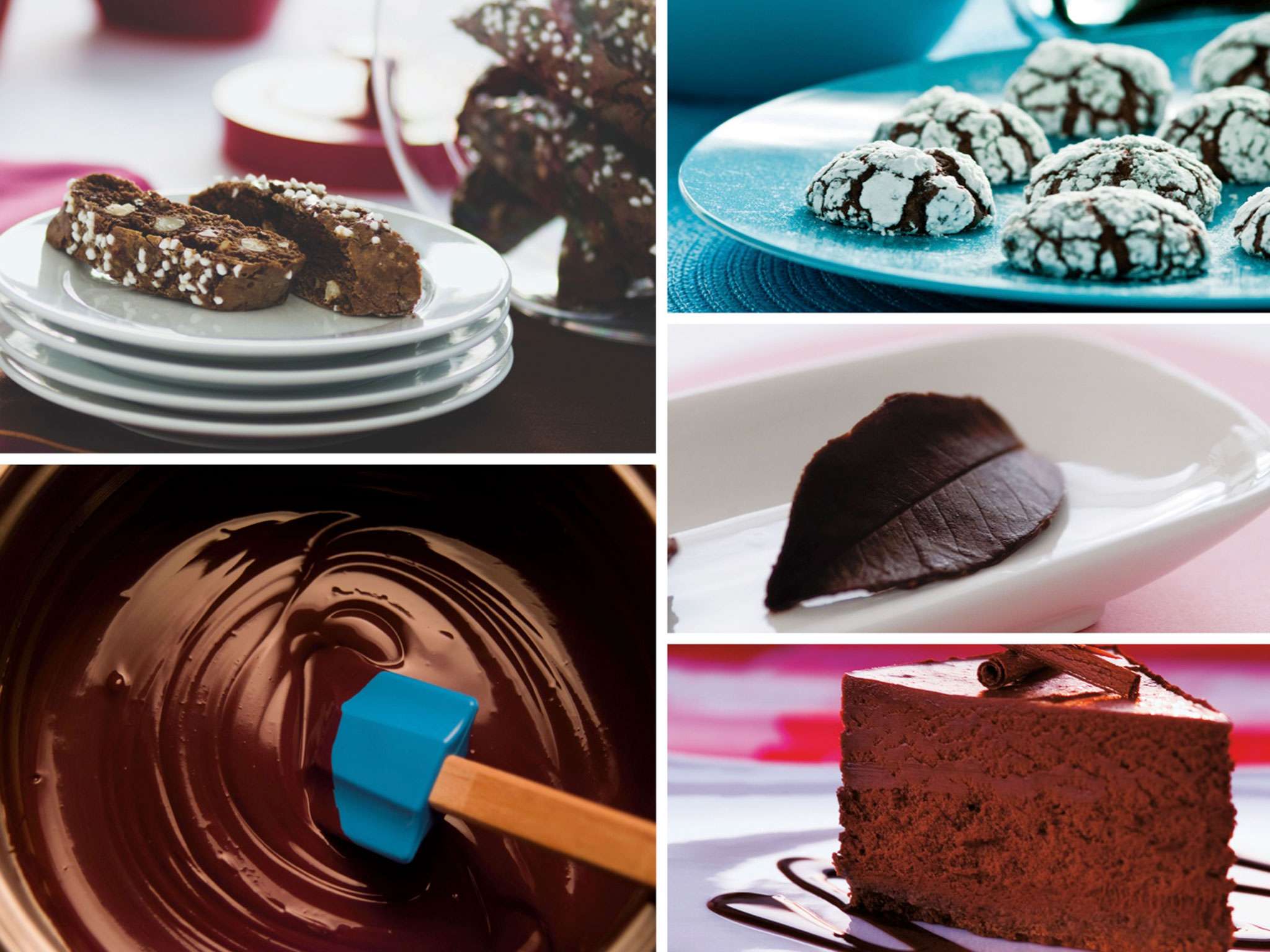 Postres con chocolate