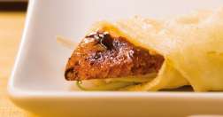 Crêpes de pollo al estilo Pekín