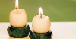 Candelabros caseros