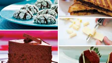 Más postres con chocolate