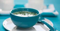 Stracciatella con espinacas