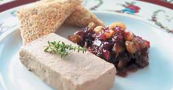 Paté de aves con mermelada